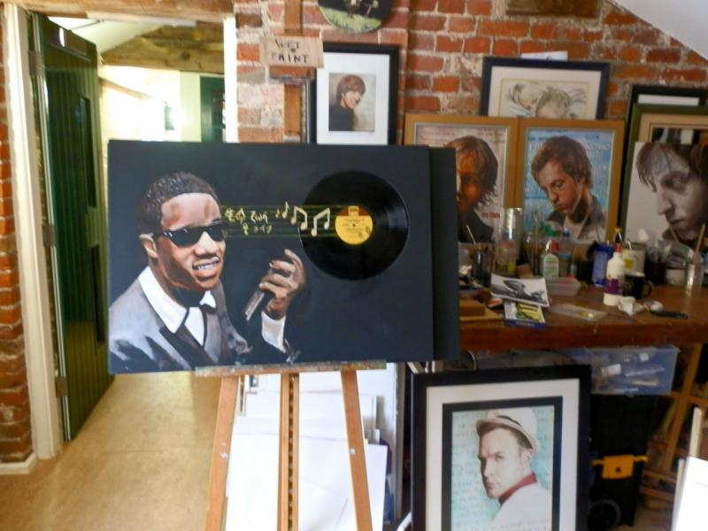 THE ORIGINAL IN JAMES' STUDIO